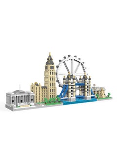 Architecture London Skyline Collection Micro Mini Blocks Set Model Kit And Gift For Kids And Adults (3076 Pieces) - pzsku/ZA0B0D663771E874AE03BZ/45/_/1692170219/5bdb1224-831b-410d-a712-8339aa3ca09e