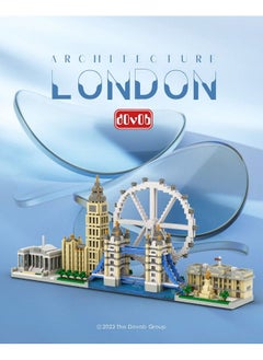 Architecture London Skyline Collection Micro Mini Blocks Set Model Kit And Gift For Kids And Adults (3076 Pieces) - pzsku/ZA0B0D663771E874AE03BZ/45/_/1692170220/4d74c804-6ecc-42e2-a623-49d6472fd4e1