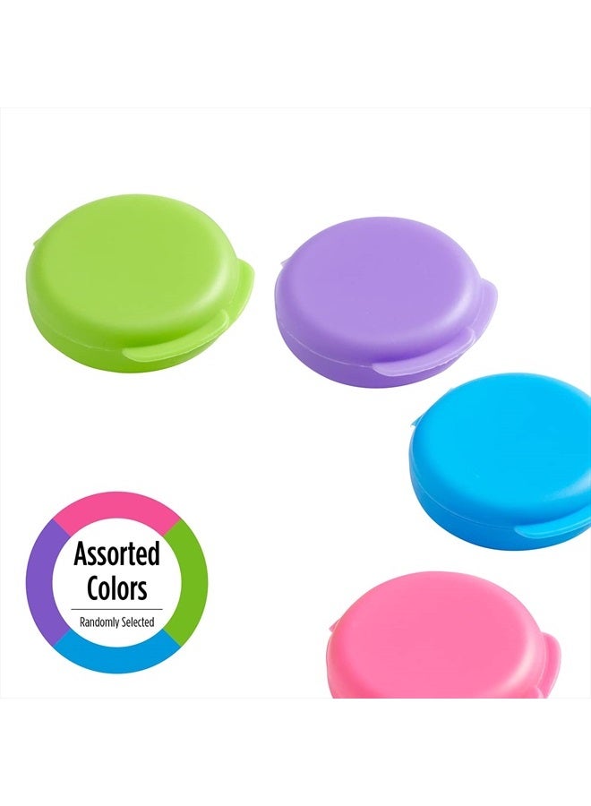 Ezy Dose صندوق الأدوية المحمول اليومي، صيدلية جيب، علبة حبوب، منظم وحاويات فيتامين، أغطية قابلة للإغلاق، مثالي للسفر، قد تختلف الألوان، عبوة 2، خالي من BPA - Image 5