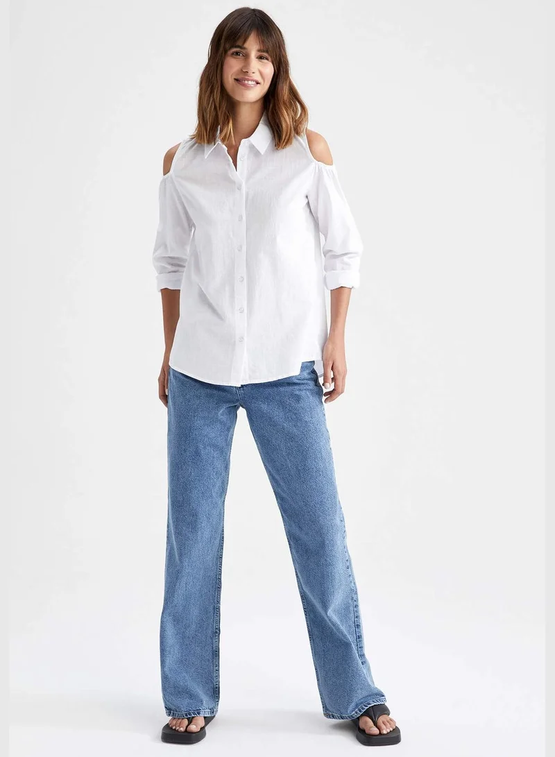 ديفاكتو Regular Fit Long Sleeve Shirt