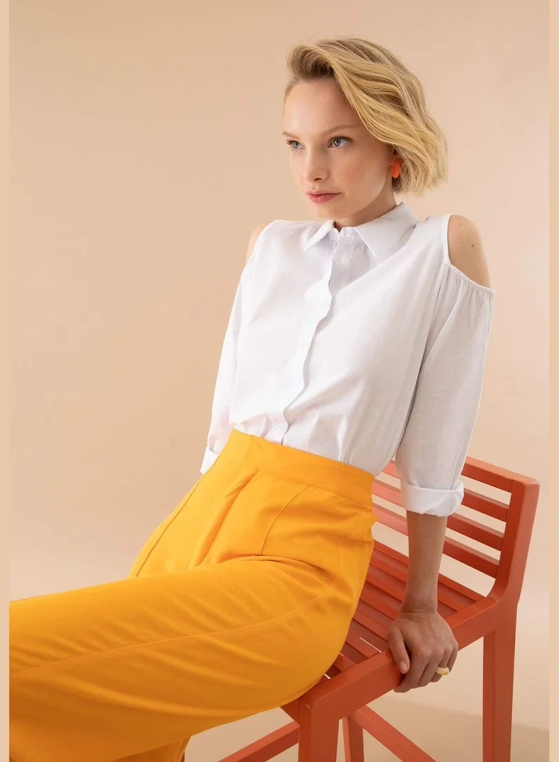 ديفاكتو Regular Fit Long Sleeve Shirt