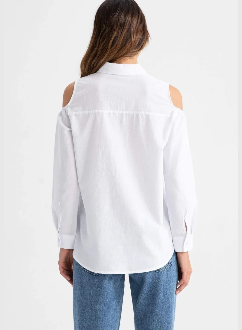 ديفاكتو Regular Fit Long Sleeve Shirt