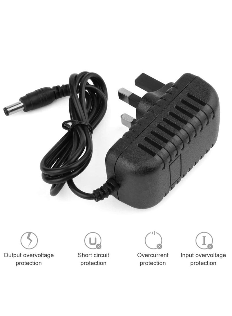 Lucky Sky DC 5V 3A محول التيار المتردد محول امدادات الطاقة محول محول الطاقة الجدار تهمة محول للاستخدام المنزلي الاحترافي ، أسود. (5 فولت 3 أمبير) - Image 3