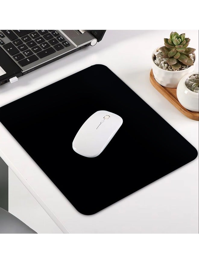 Mouse Pad, Non-Slip and Waterproof, Suitable for Games, Work, Study, Black - Image 1