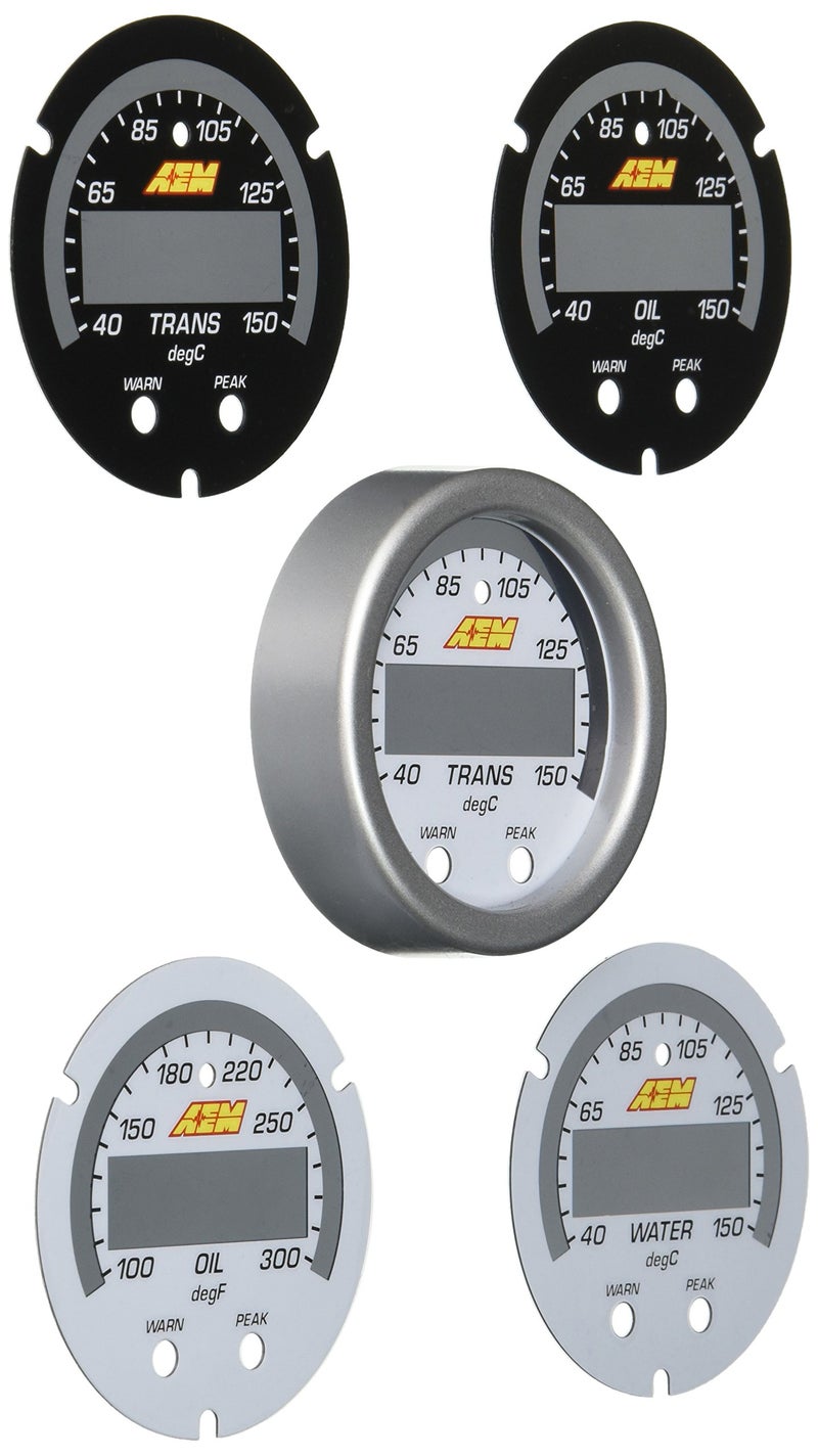AEM 30-0302-ACC X-Series Temperature Gauge, White - Image 5