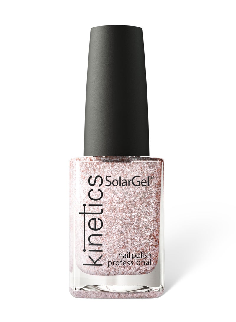 KINETICS طلاء أظافر سولارجل المحترف 15 مل | #518 النجاح في الوردي - Image 1