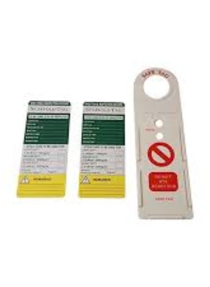 KNP scaffolding and construction tag weighing 150 grams is an essential safety and compliance tool used in construction and industrial environments. - Image 1