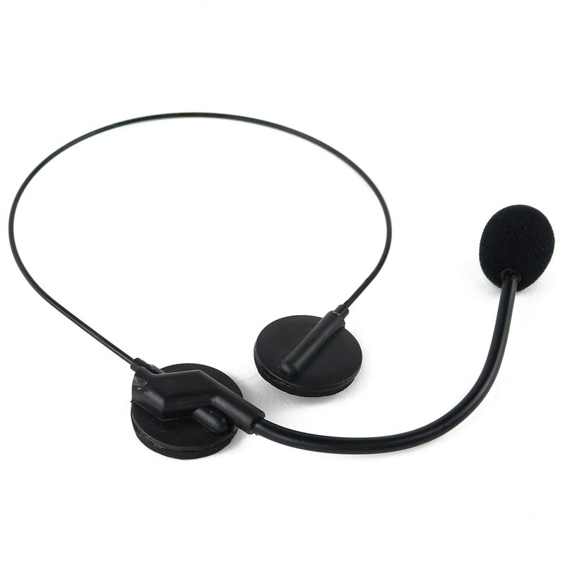 Skeleteen Rockstar Costume Accessories Headset - Fake Rock Star MJ Singer Microphone and Headphones Costume Accessory Prop - Image 3
