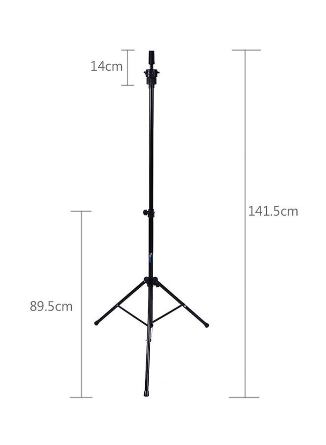 NIBEMINENT Hairdressing Adjustable Tripod Stand Holder Black 50cm  - Image 3