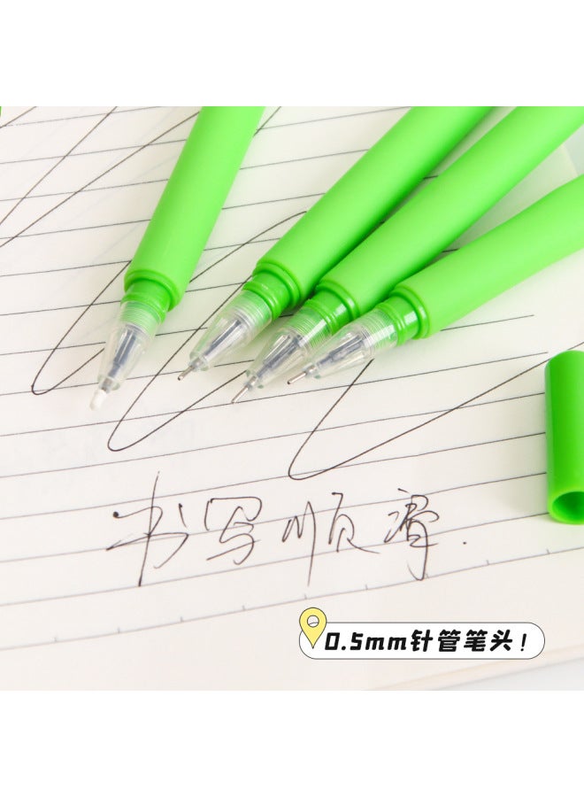 HELPS Creative Sunflower Rock Gel Pen Primary School Students High Color Value Cute Signature Water Brush Pen Learning Stationery - Image 3
