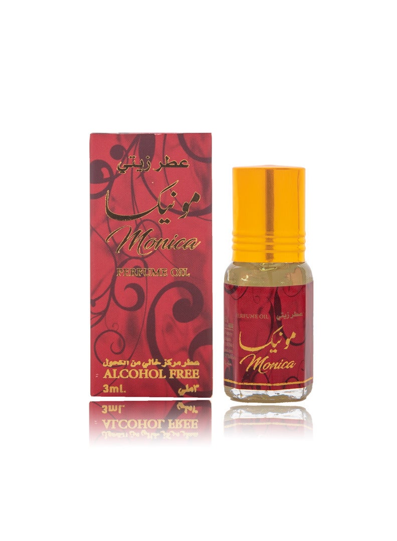 عطر مونيكا الزيتي (صبايا) خالي من الكحول 3- ملل للنساء بانافع -( قطعه )