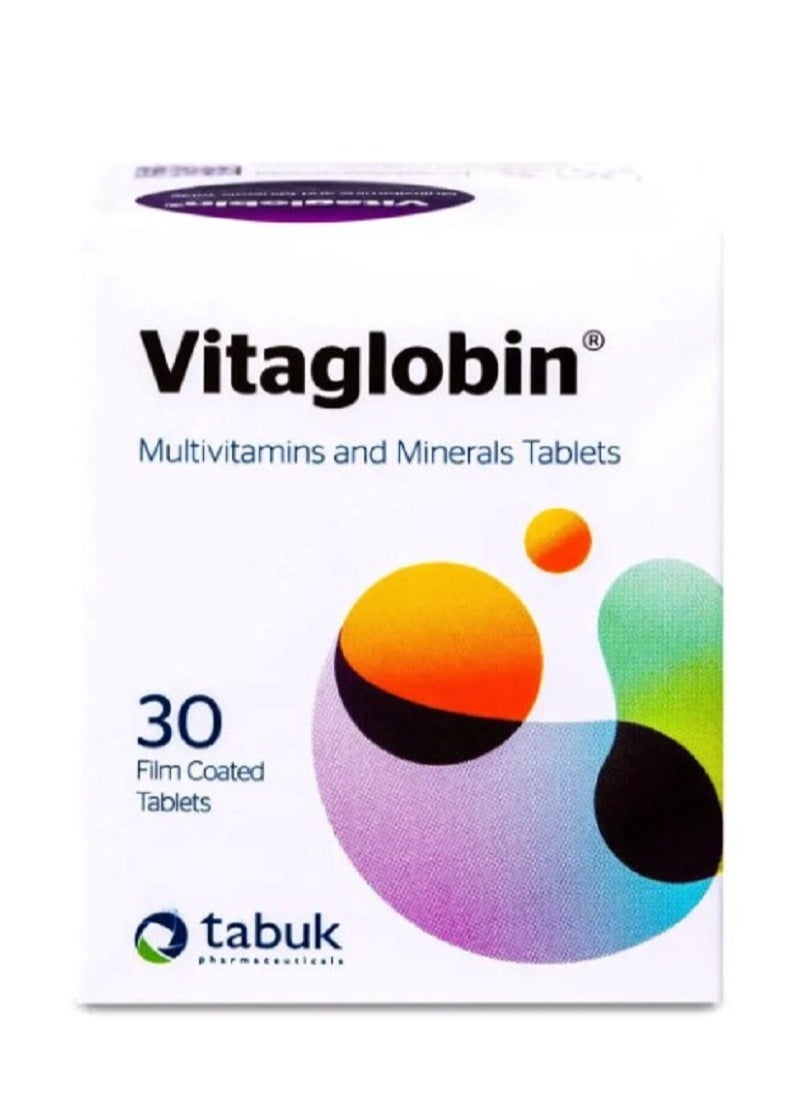 Vitaglobin Multivitamin & Minerals 30 Tablets