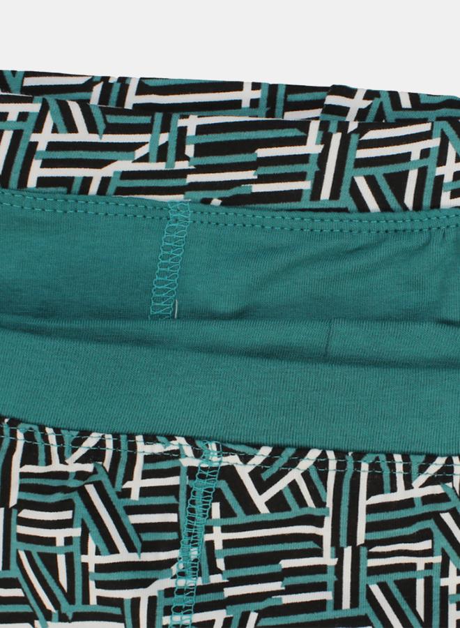 جونيور شورت بوكسر باللون الفيروزي (عبوة من قطعتين) - Image 3