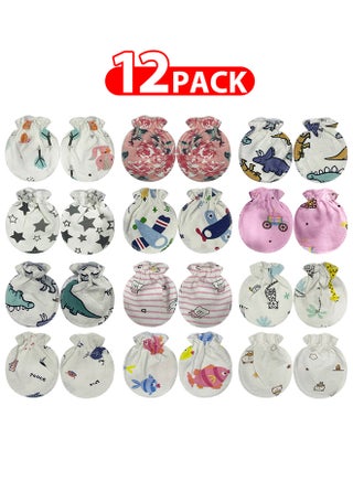 12 Packs Newborn Baby Mittens Anti Scratch Baby Mittens No Scratch Mittens Baby Gloves for 0-6 Months Boys Girls Multicolour - pzsku/ZA0B17C1BC101B7D29A64Z/45/_/1702114425/05a776d5-0ac4-49ee-adb7-4724d794865f