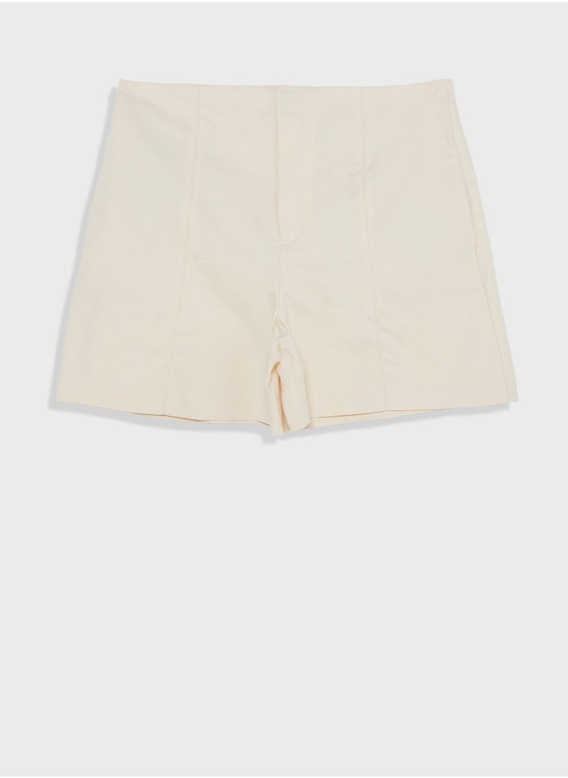 MANGO - High Waist Shorts - Image 1