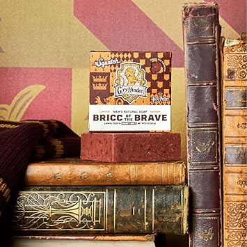 Dr. Squatch Dr Squatch Gryffindor Soap Harry Potter All Natural Soap Bar for Men Bricc of the Brave Heavy Grit Handmade in USA - Image 2