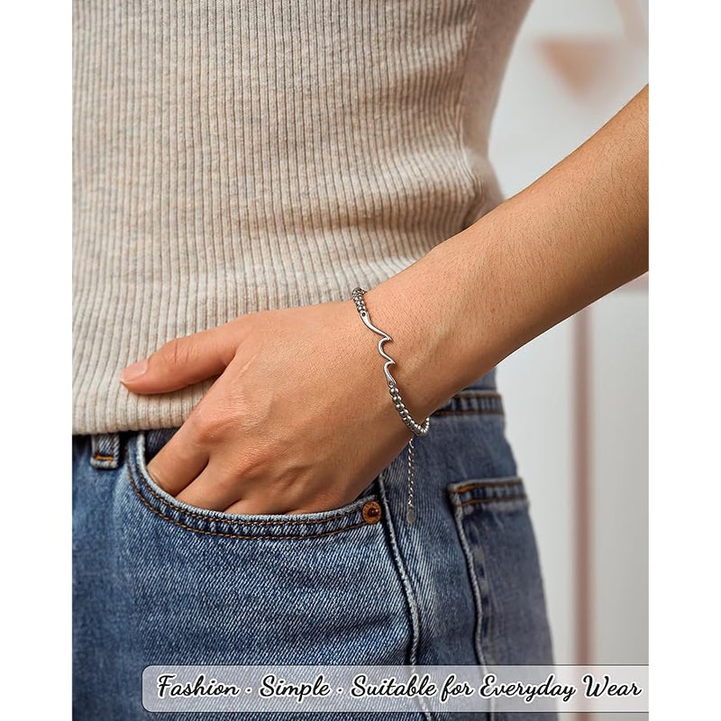 Tarsus Sister Gifts, The Waves of Life We've Through Together, Big & Little Sister Gift, For Birthday & Christmas & Mothers Day - Image 2