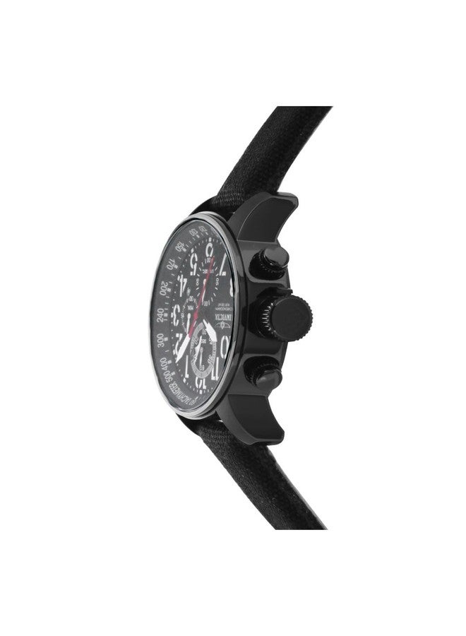 Invicta 1517 I-Force Men's Wrist Watch Stainless Steel Quartz Black Dial - Image 3