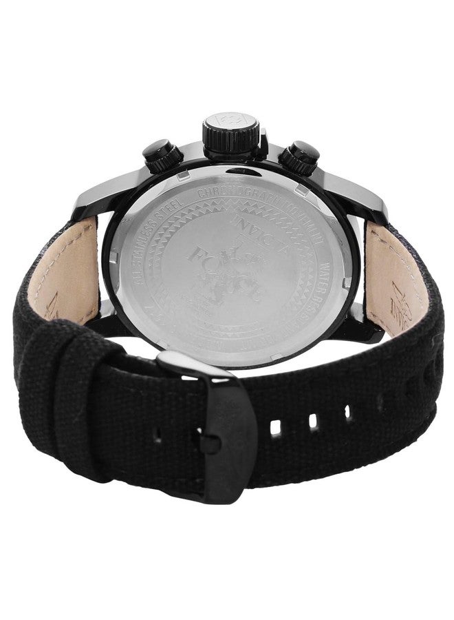 Invicta 1517 I-Force Men's Wrist Watch Stainless Steel Quartz Black Dial - Image 4