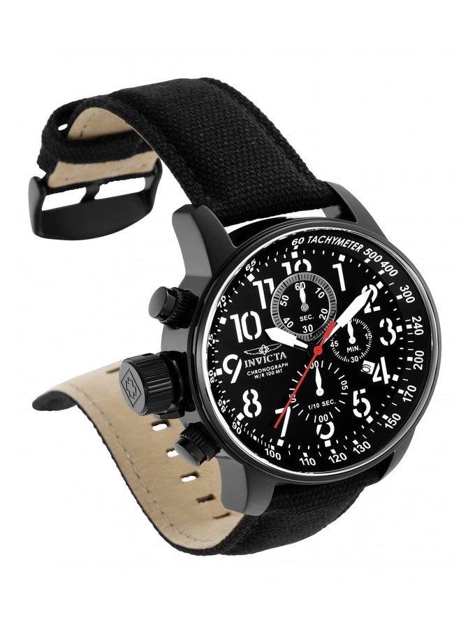 Invicta 1517 I-Force Men's Wrist Watch Stainless Steel Quartz Black Dial - Image 2