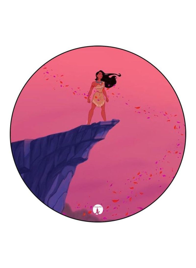 RKN Disney Printed Mouse Pad  k/Purple/White