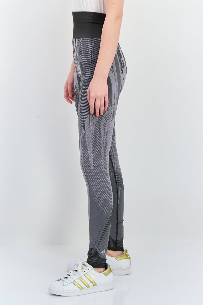 Adidas Women Sportswear Fit Training Tights, Grey - Image 2