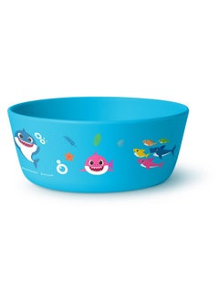 Simple Modern Simple Modern Baby Shark Silicone Bowl for Baby, Toddler | Feeding Supplies Baby Food Bowls Dinnerware Dishes for Kids | Microwave Safe | Bennett Collection | Baby Shark Friends  - Image 1