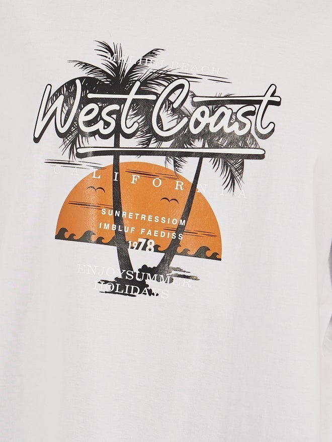 Styli Graphic Print Short Sleeve Oversized T-Shirt - Image 3