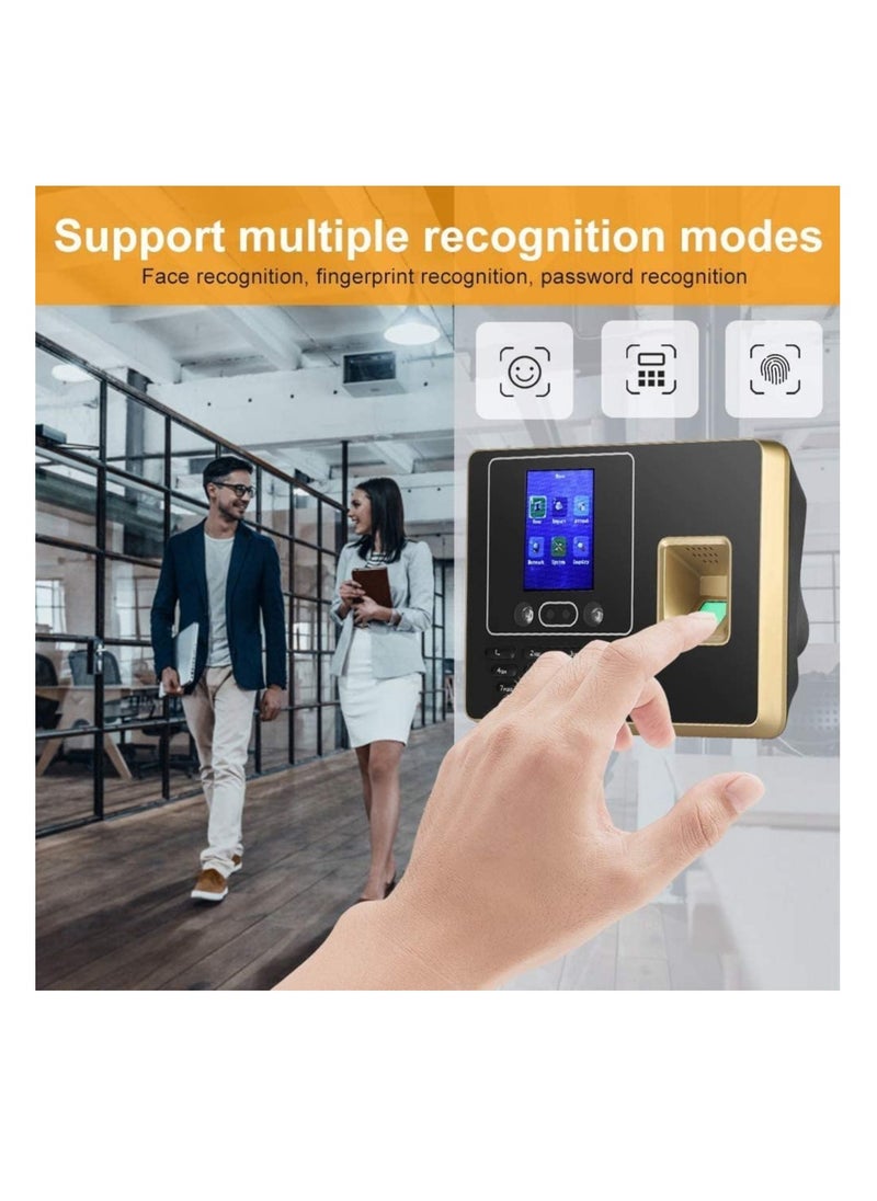 ماركة غير محددة - بصمة وقت بصمة البيومترية جهاز الحضور والتعرف على الوجوه شاشة TFT LCD شاشة USB بصمة الحضور نظام الحضور على مدار الساعة الموظف يقوم بتسجيل الدخول في المسجل - Image 1