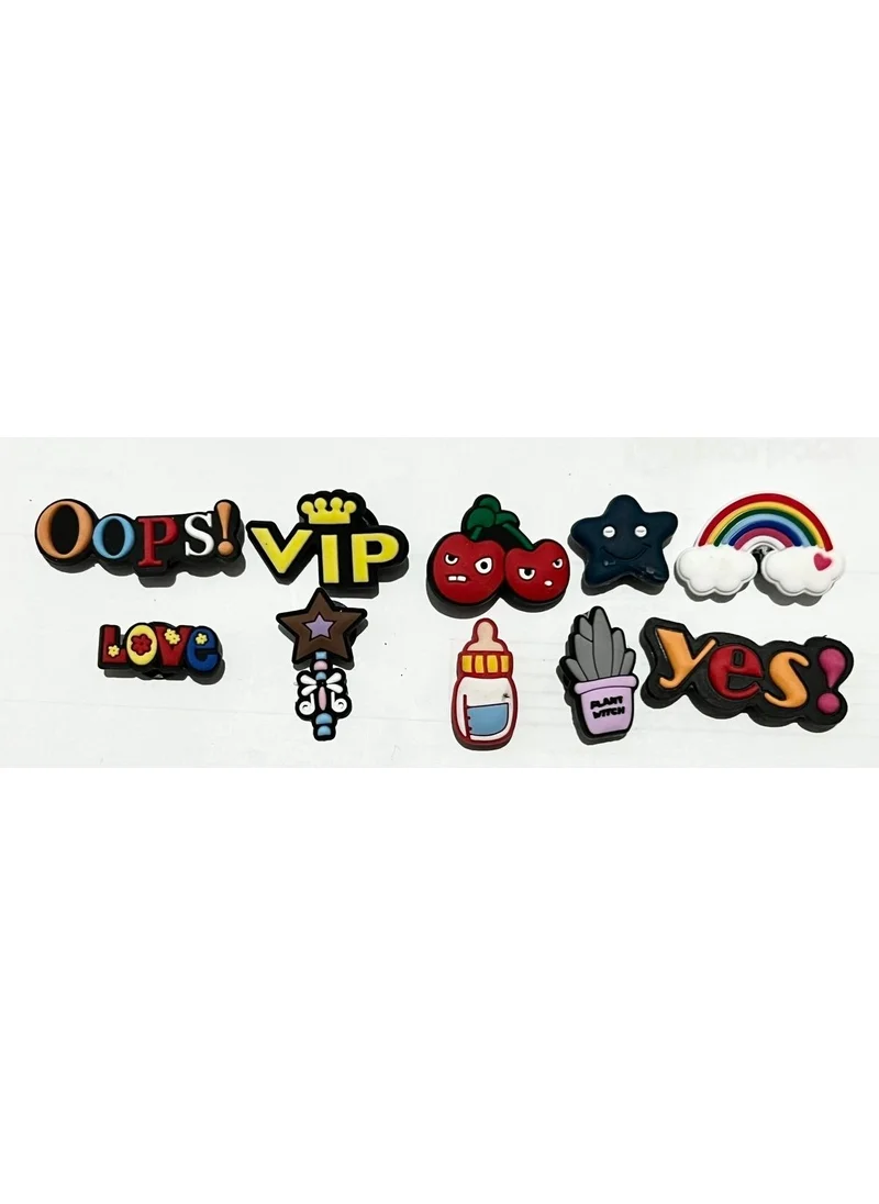 Marimari 10 Pieces Slipper Ornaments Set