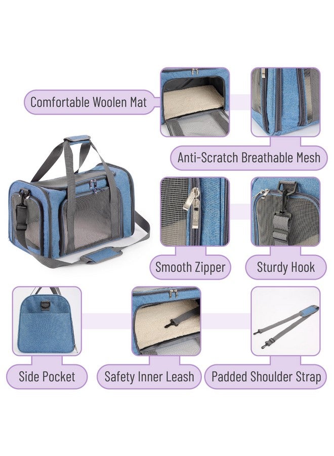 مستر. بين حقيبة حمل الحيوانات الأليفة Mr. Pen - حقيبة حمل ناعمة الجوانب للقطط والكلاب للسفر - Image 3