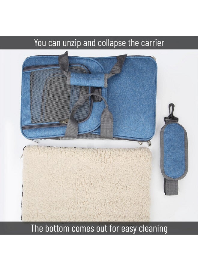 مستر. بين حقيبة حمل الحيوانات الأليفة Mr. Pen - حقيبة حمل ناعمة الجوانب للقطط والكلاب للسفر - Image 4