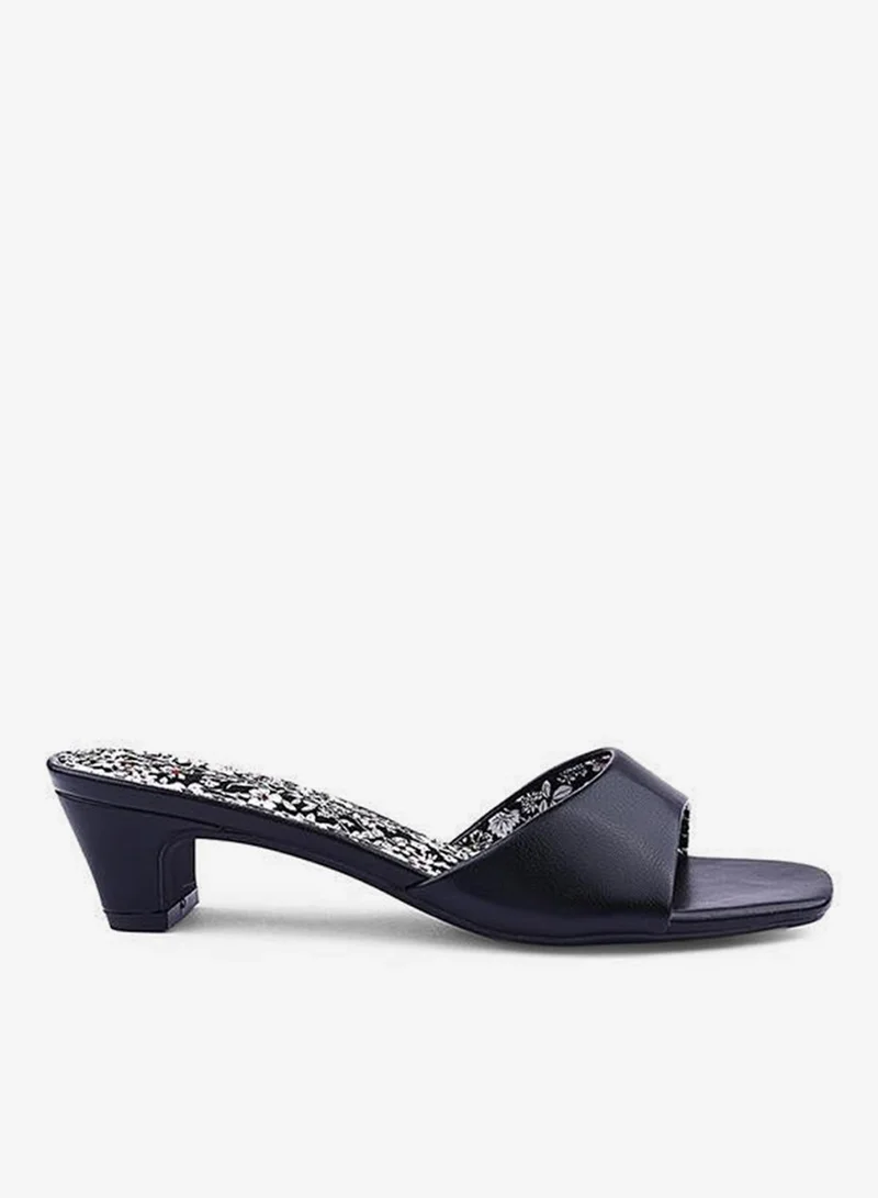 Iconstyle Womens floral printed block heeled sandals