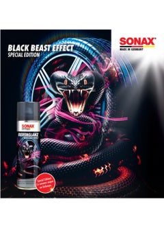 SONAX Tire Shine and Cleaner with Berry Scent, Advanced Formula for Tire Protection and Longevity, Adds Shine, 500 ml, Made in Germany.  - Image 3