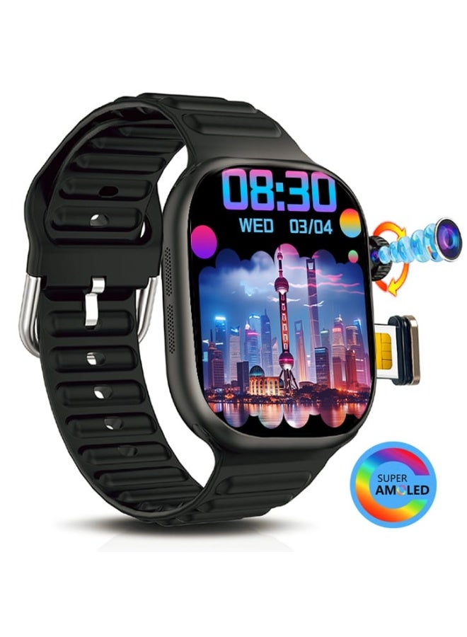 Smartbarry C99 Plus 5G Smart Watch 2.06" AMOLED Screen | 6+64GB Memory | GPS | WiFi | Rotating Camera | Android Smartwatch - Image 1