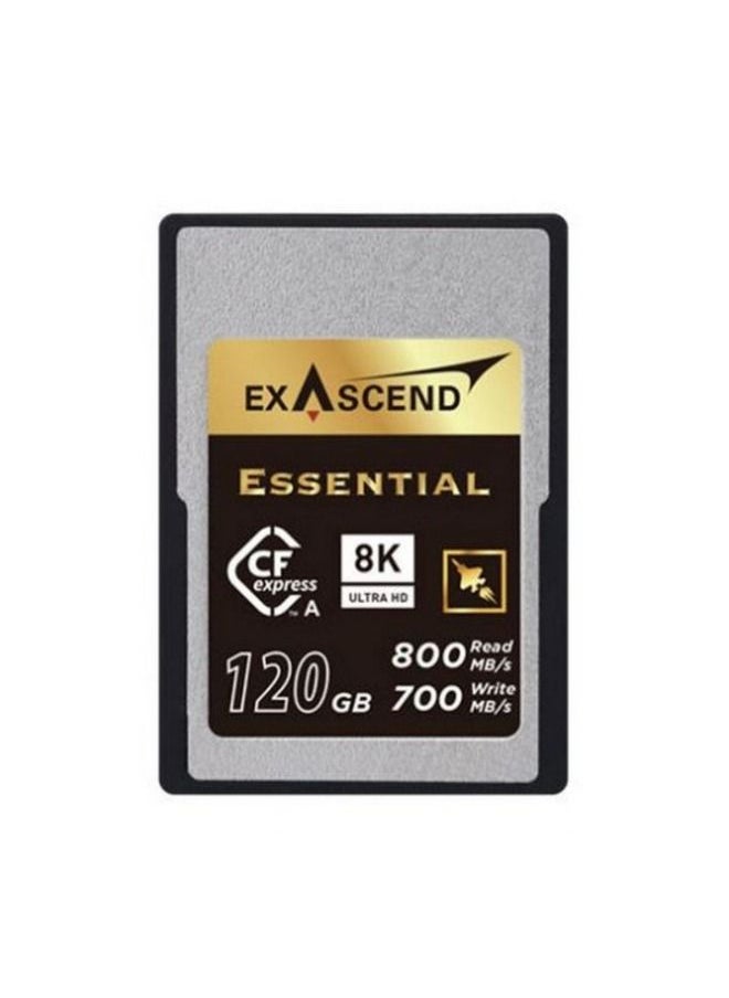 Essential بطاقة Exascend Essential Cfexpress Type A سعة 120 جيجابايت 