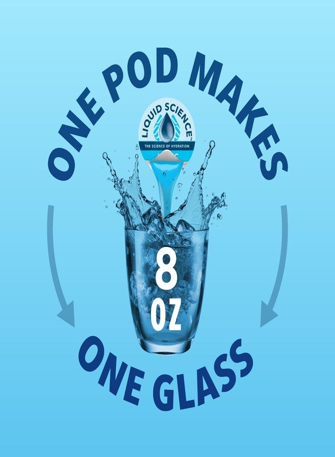 Java House Liquid Science Arctic Freeze Single Serve Hydration Pods - Peel and Pour - Cool Blue Raspberry Hydration - Pack of 12 - Image 4