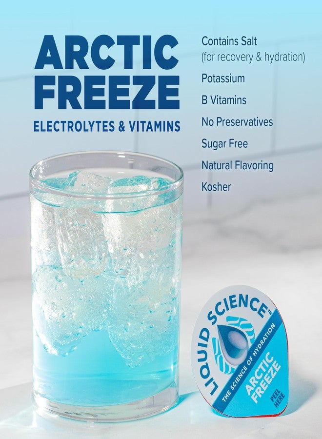 Java House Liquid Science Arctic Freeze Single Serve Hydration Pods - Peel and Pour - Cool Blue Raspberry Hydration - Pack of 12 - Image 5