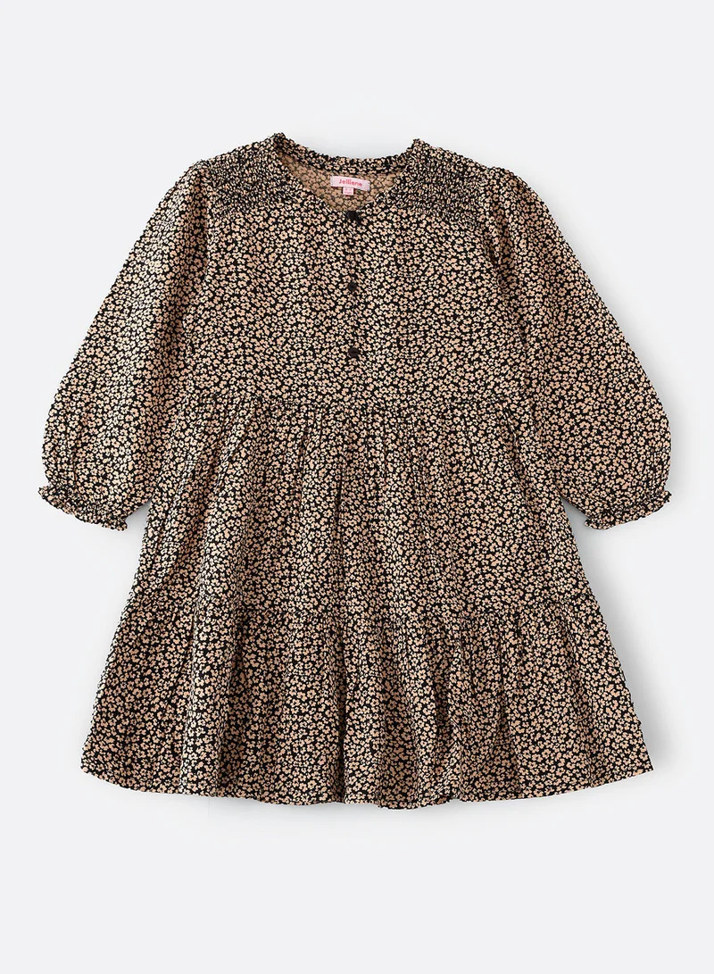 Jelliene Aop woven dress
