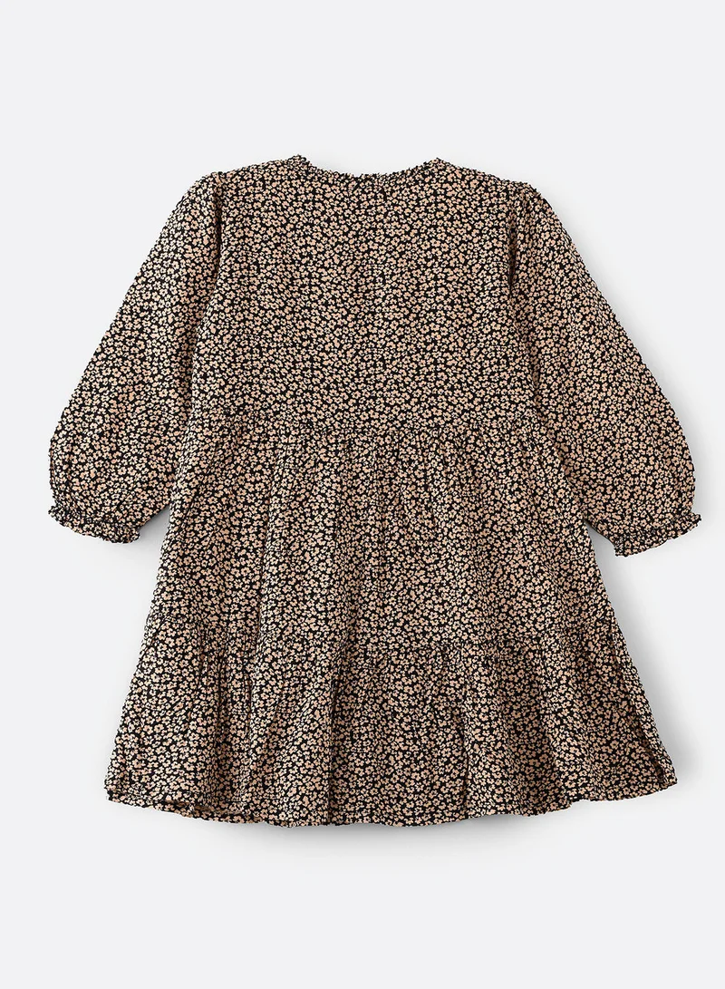Jelliene Aop woven dress