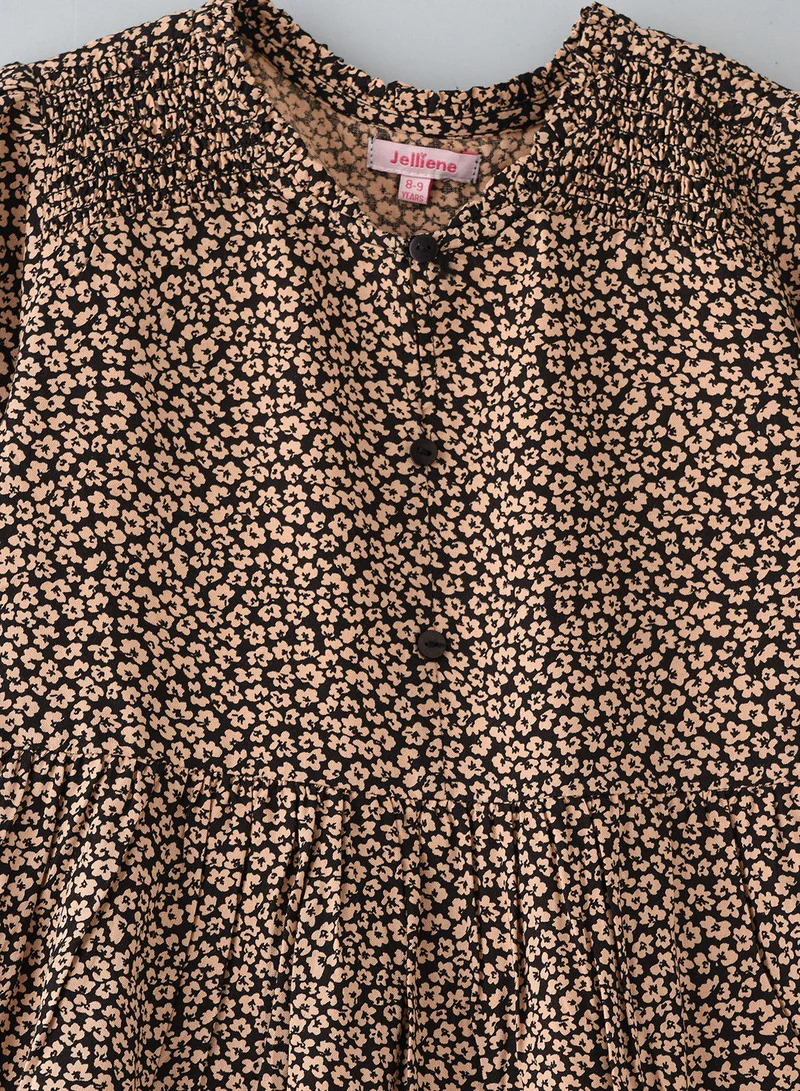 Jelliene Aop woven dress