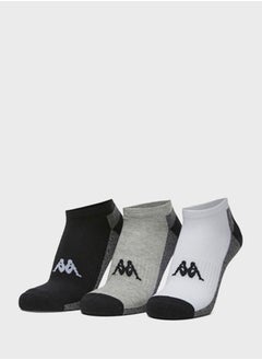 3 Pack Logo Crew Socks