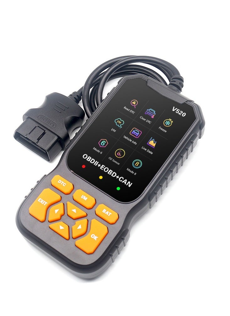Generic - أداة تشخيص ماسح ضوئي احترافية OBD2، محرك فحص تلقائي محسن مع قراءة/مسح رمز الخطأ، 35901 رمز تشخيصي للخطأ، طباعة بيانات سحابية، قارئ رمز ماسح للسيارات بعد عام 1996 - Image 1