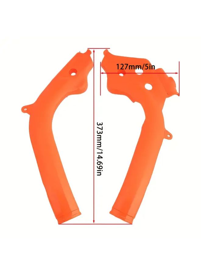 X Grip Frame Guard Protector Cover Black For KTM SX F XC F 16 18 EXC F 17 19 EXC TPI 18 19 TC TX TE FC FE FX 16 18 TE250I 300I 18 19 - Image 2