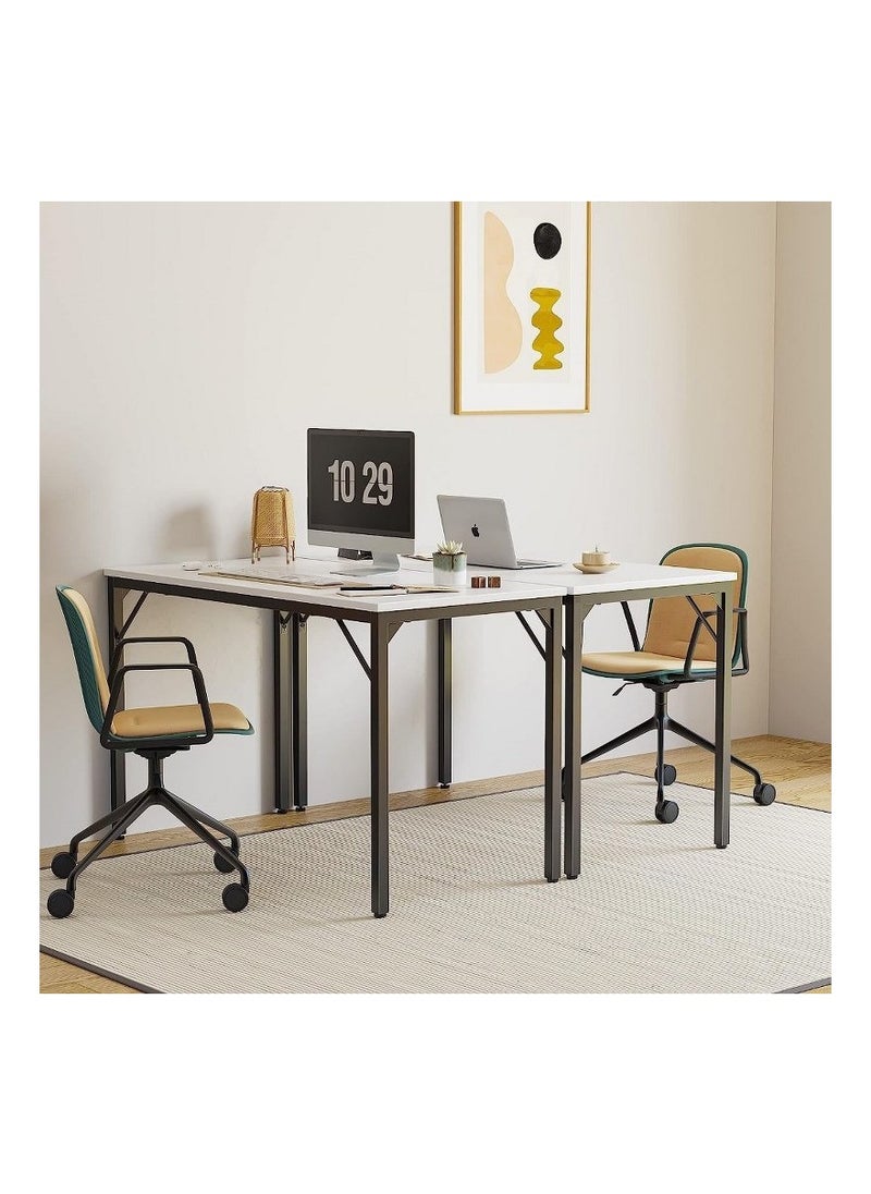 Home Gallery - Computer Desk, Simple Style for Space-Saving  White - Image 1