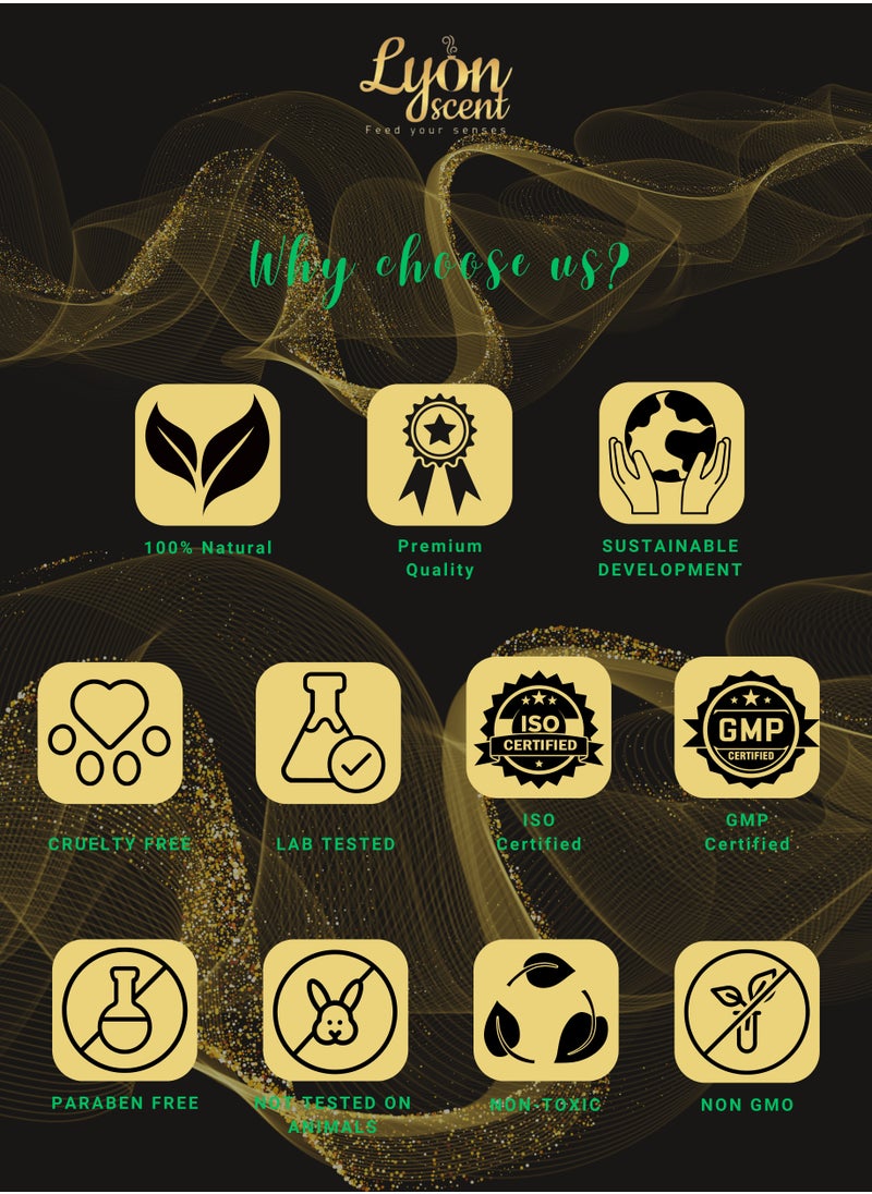 LYON SCENT Lyon Scent Aroma Oil, 100% Pure Oil, Perfume for Air Freshener, Diffuser Aroma, Fragrance Oil, Air Freshener Oil refill, Essential Scented Oil, Luxurious Scent (PATCHOULI)  - Image 5