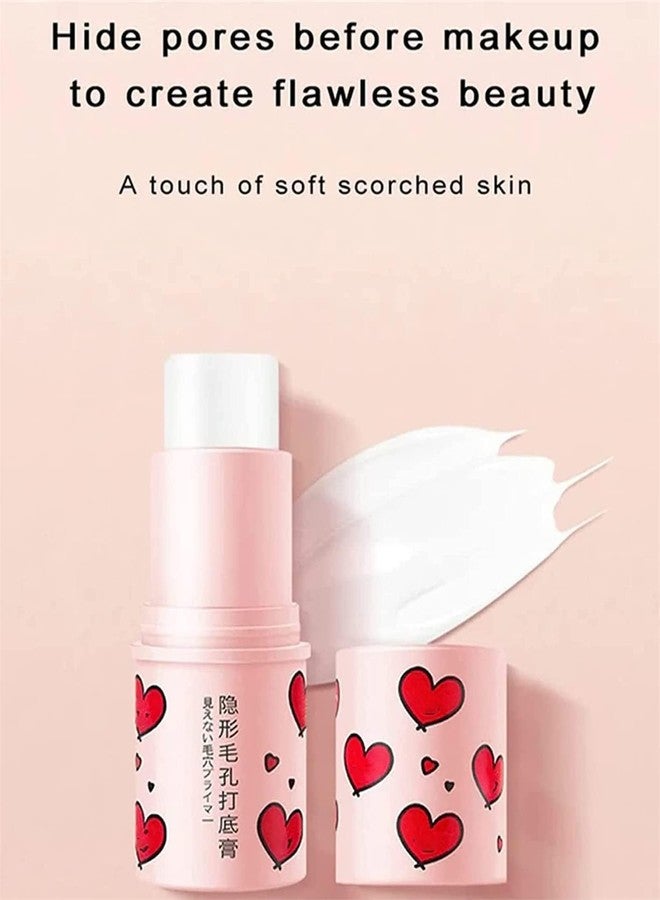 DOKMOE Invisible Pore Stick, Magical Pore Eraser, Waterproof Face Makeup Primer Base, Oil Control, Invisible Pore Face Primer Stick for Flaw Smooth Skin, Long Lasting Hydrating Invisible Primer - Image 2