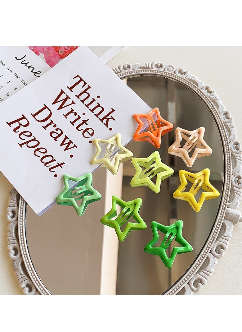 Generic 23 pieces colorful star hair clips for kids  - Image 4