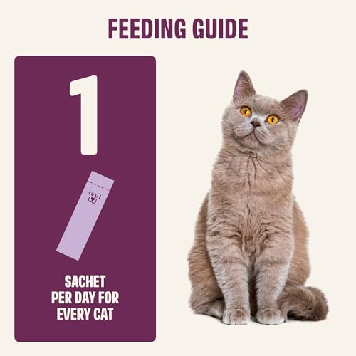 ivvi Relax for Cats – Calming Cream with Tryptophan, Casein, Magnesium & B Vitamins – Natural Stress Support – 30 x 0.53 oz Sachets – with Real Tuna - Image 5