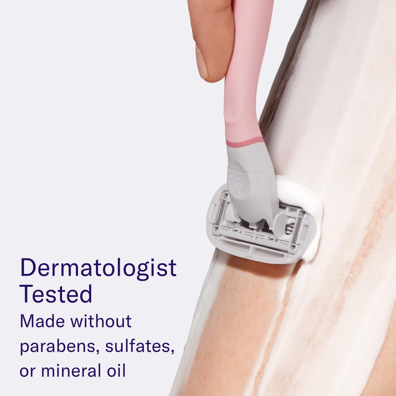 FLAMINGO Women's Foaming Shaving Gel with Aloe Vera, 6.7oz - 3ct - Image 4